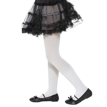 Collants Blancs pour Enfants Opaques