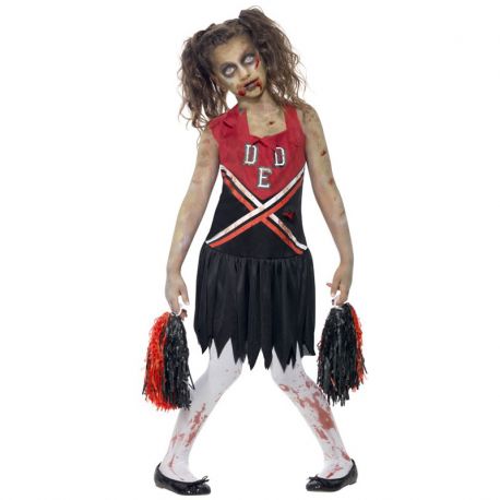 Déguisement de Cheerleader Zombie pour Fille