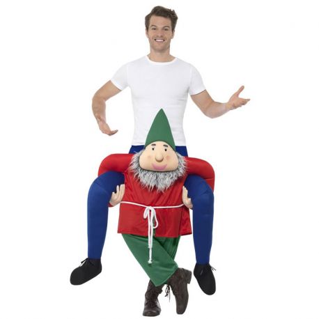 Déguisement Gnome Piggyback pour Homme