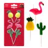 Bougies Ananas, Flamant Rose et Cactus