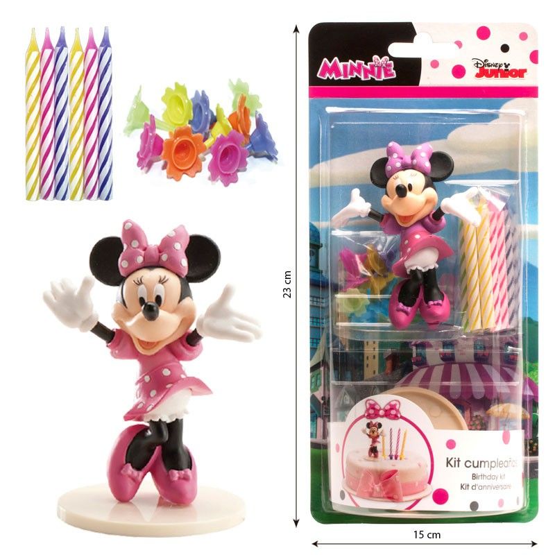 Kit De Decoration De Gateau Minnie Mouse