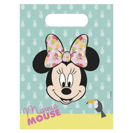 6 Sacs Minnie Tropical en Carton