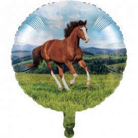 Ballon Cheval et Poney Métallique