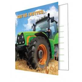 Invitations Tracteur