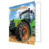 8 Invitations Tracteur