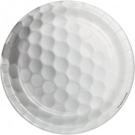 Assiettes Jetables Golf