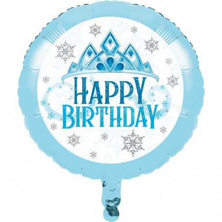 Ballon Flocon de Neige en Aluminium 45 cm