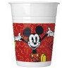 8 Gobelets Mickey Super Cool 200 ml