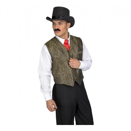 Veste de Cow-boy Croupier Adulte