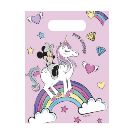 6 Sachets Minnie Licorne