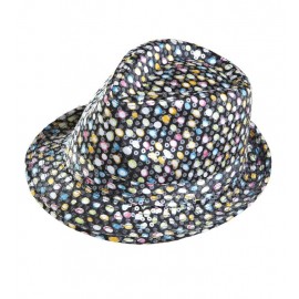 Fedora à Pois et Sequins