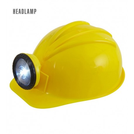 Casque de Constructeur avec Lampe Frontale