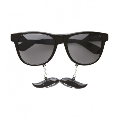 Lunettes de Gentleman avec Moustache