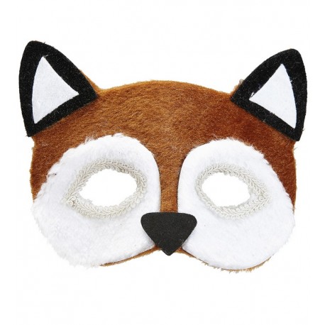 Masque de Renard en Peluche