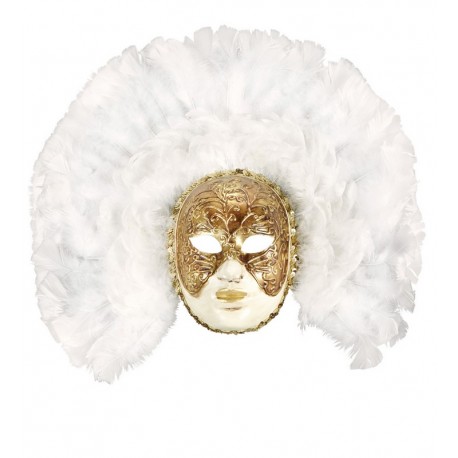 Masque de Luxe Fidelio avec Plumes