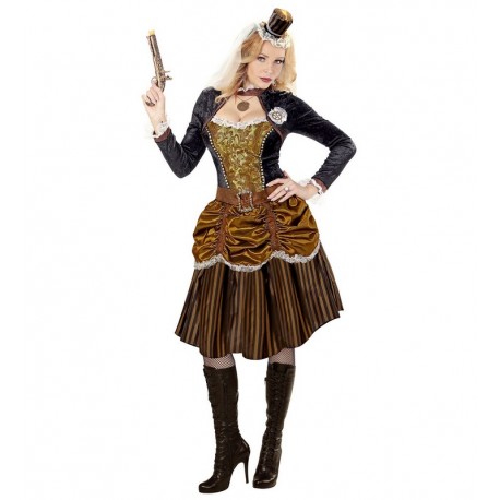 Déguisement de Victorienne Steampunk pour Femme