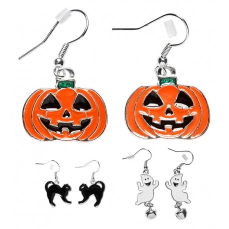 Boucles d'Oreilles Halloween pour Enfant