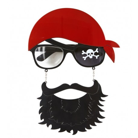 Lunettes de Pirate avec Barbe