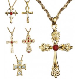 Pendentif avec Croix Assorti