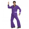 Costumes de Soirée Disco Lilas pour Hommes