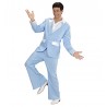 Costumes de Soirée Disco Bleu pour Hommes