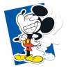 6 Invitaciones Mickey Super Cool