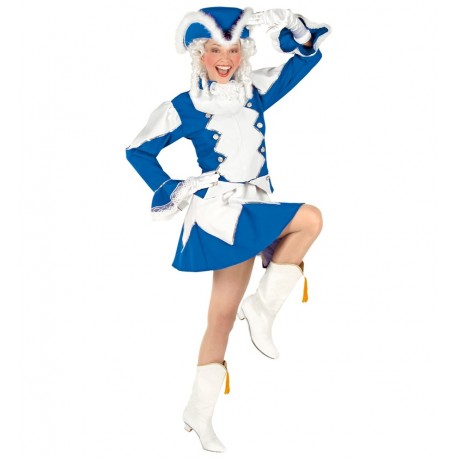 Disfraz de Majorette Azul para Mujer