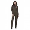 Top Gun Damas Disfraz Khaki