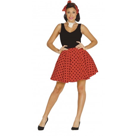 Déguisement de Pin-up Rouge Adulte