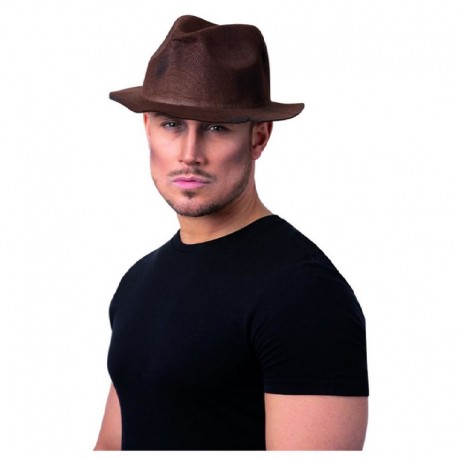 Chapeau Marron Trilby