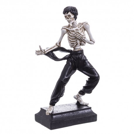 Squelette Bruce Lee Polyrésine 17 X 8 X 30 Cm