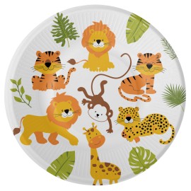 Assiettes Jungle