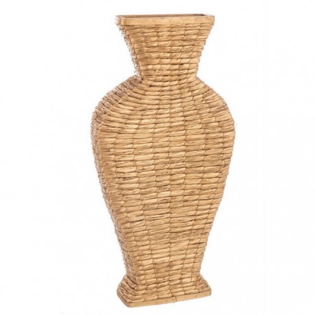 Vase en Paille Doré 9 X 38 X 76 Cm