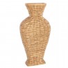 Vase en Paille Doré 9 X 38 X 76 Cm