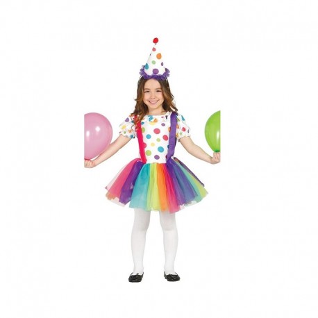 Déguisement de Clown pour Fille avec Tutu