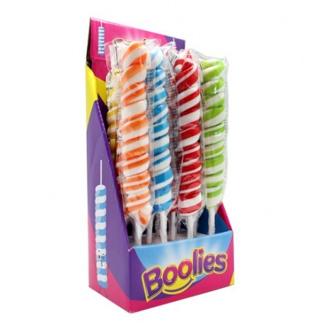 Sucette Twister Boolies12 unités de 60gr