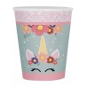 8 Vasos Unicorn Flowers