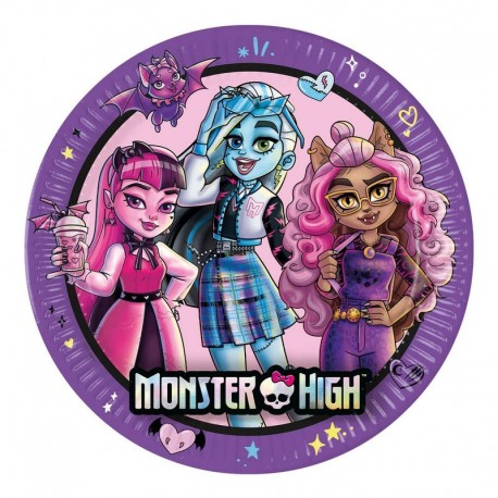 Assiettes Monster High