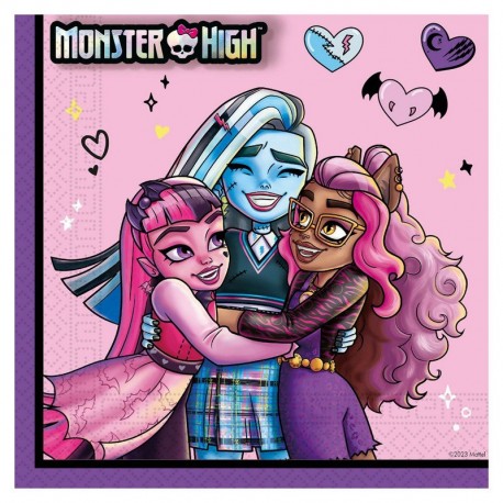 Serviettes Monster High