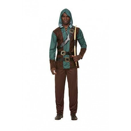 Costume d'Archer Forestier Vert Deluxe