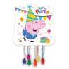 Pinata Peppa Pig Blanche