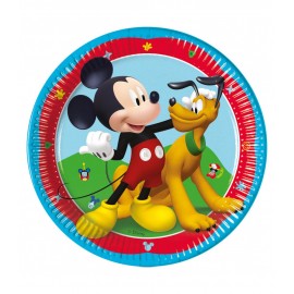 Assiettes Jetables Mickey