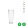 6 Verres en Forme de Tube 330 ml