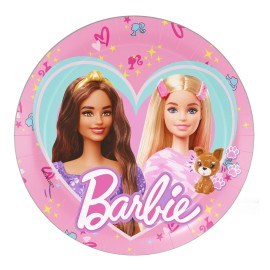 Assiettes Jetables Barbie