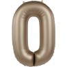 Ballon Numero 0 Aluminium 86 cm