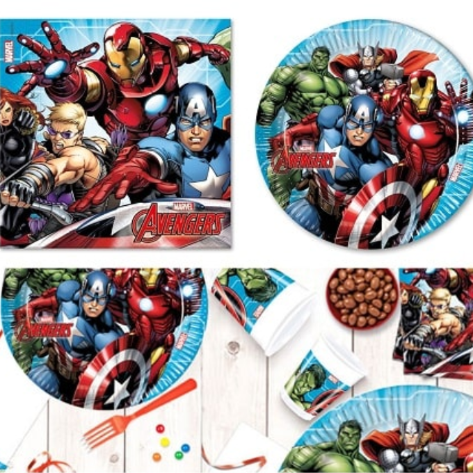Avengers : déco anniversaire en l'honneur des super-héros américains - Je  Fête