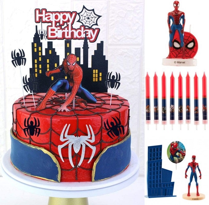 Réservez sans tarder le plus beau des gâteaux Spiderman pour la fête d' anniversaire de votre garçon